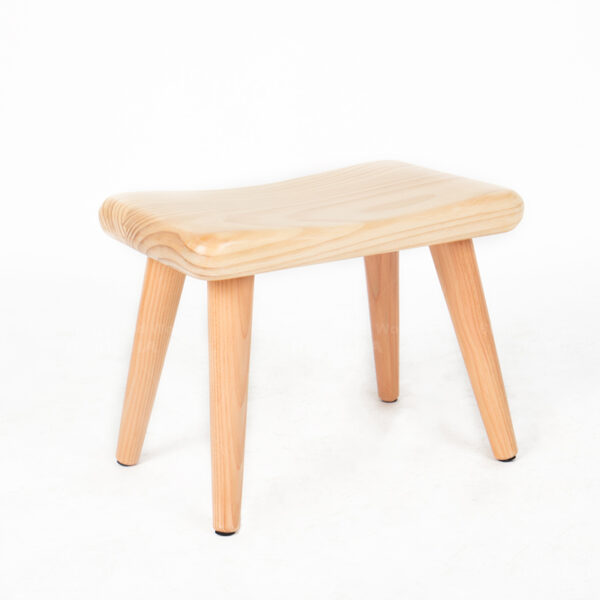 solid wood stool